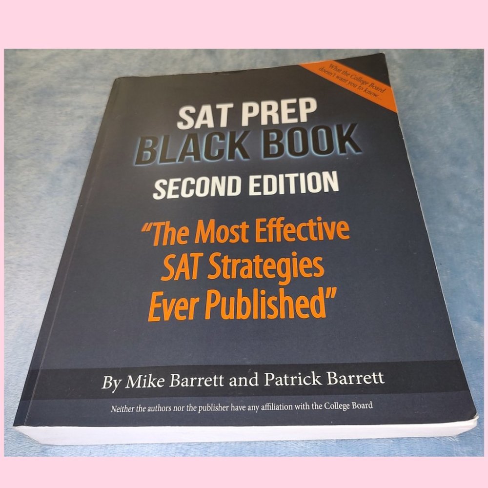 SAT PREP BLACK BOOK Inside Neat The fully up-to-date Second Edition